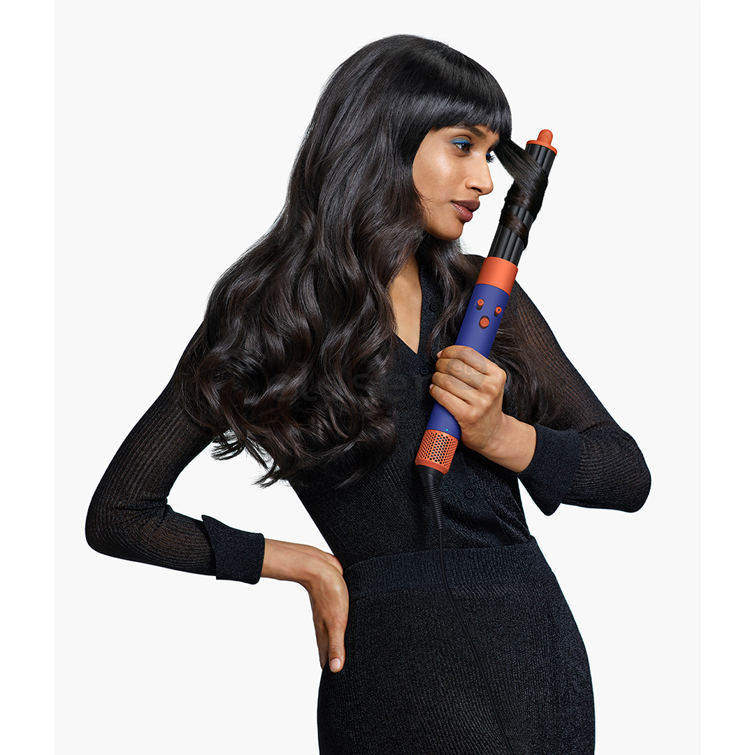 Dyson Airwrap i.d.™, Bluetooth®, 1300 Вт, Vinca Blue/Topaz, темно-синий/оранжевый - Стайлер для волос