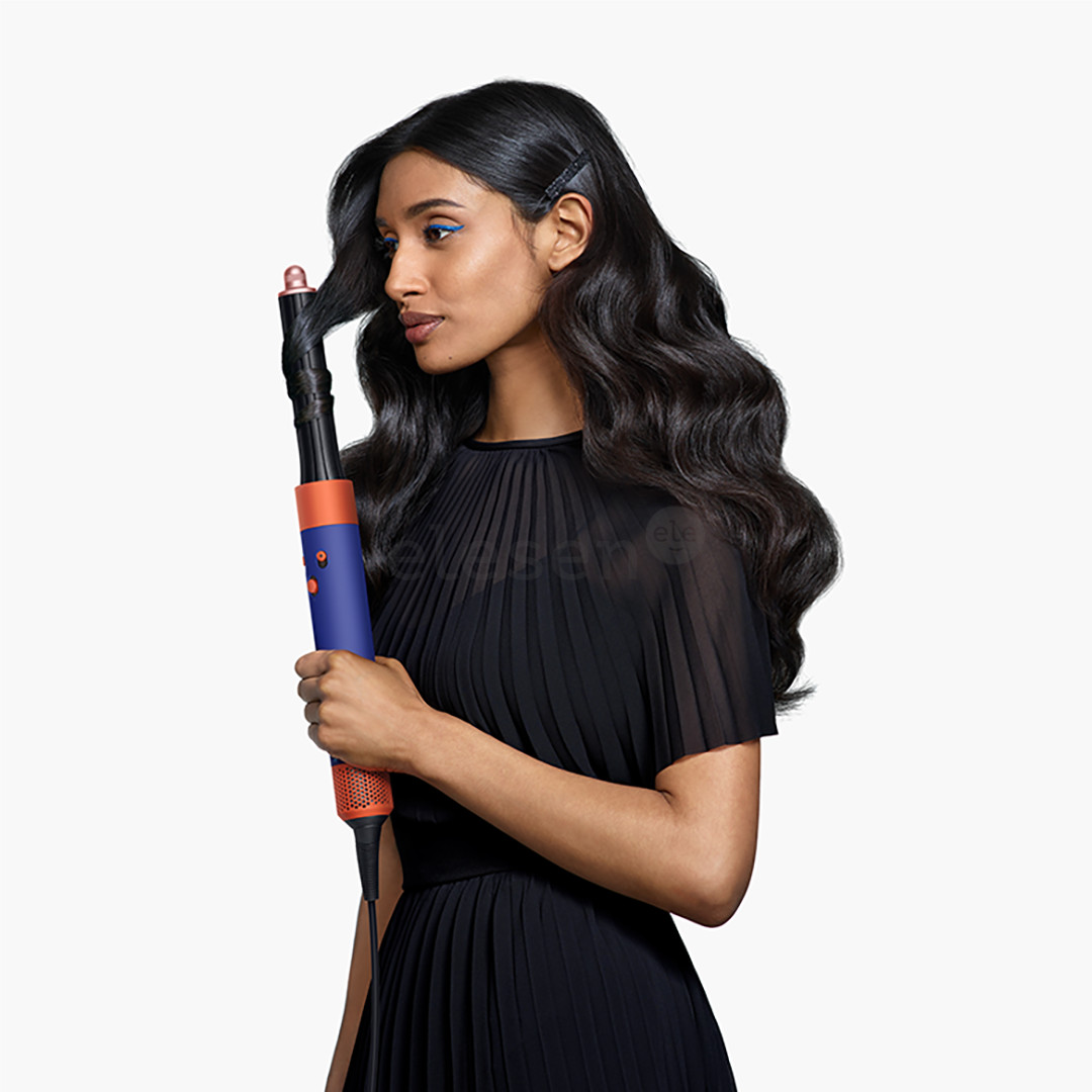 Dyson Airwrap i.d.™, Bluetooth®, 1300 Вт, Vinca Blue/Topaz, темно-синий/оранжевый - Стайлер для волос
