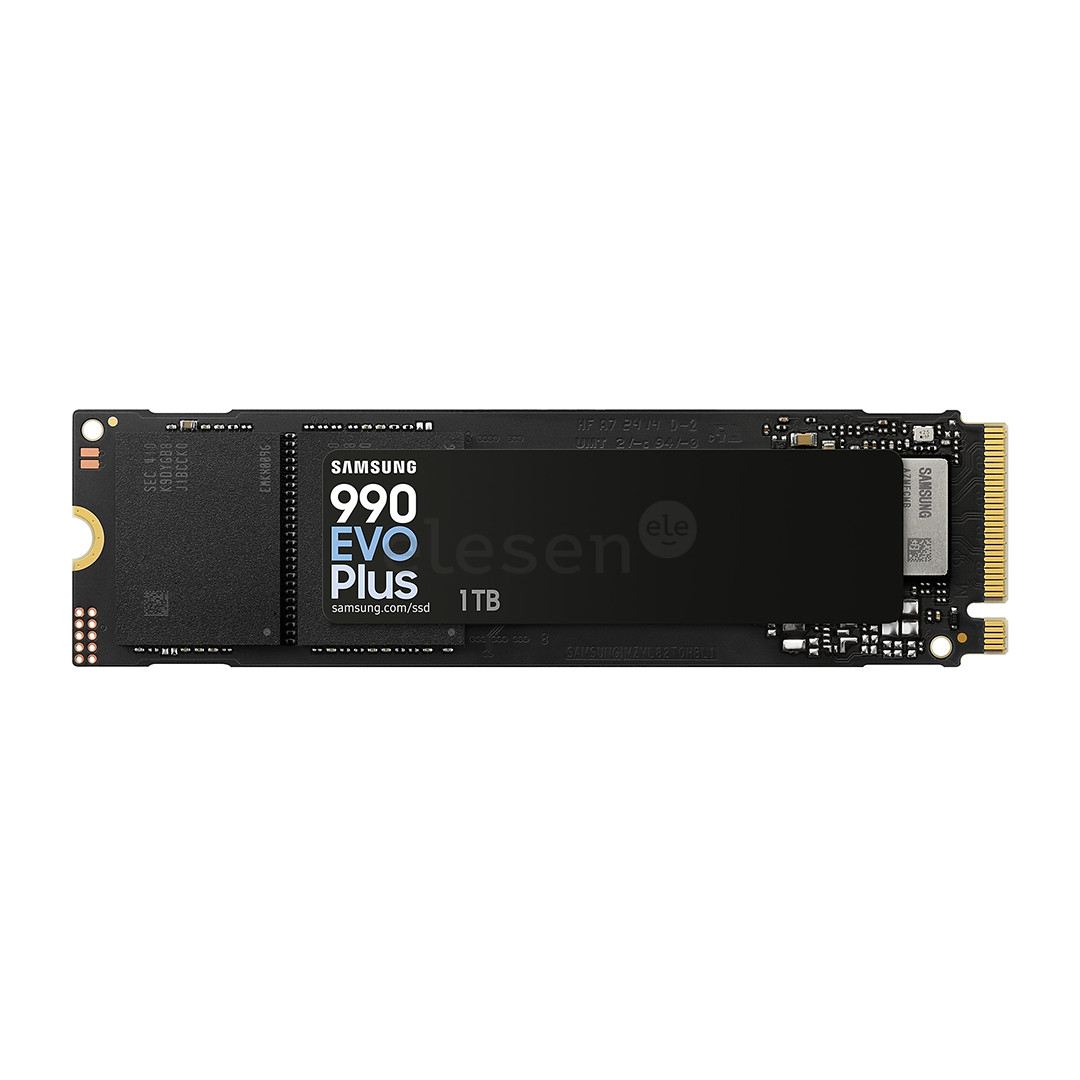Samsung 990 EVO Plus, 1 TB, M.2, juodas - SSD