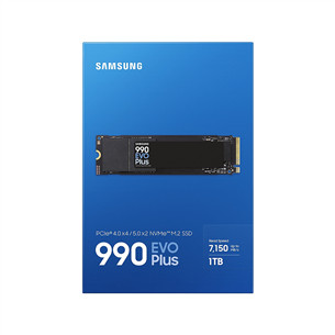 Samsung 990 EVO Plus, 1 TB, M.2, juodas - SSD