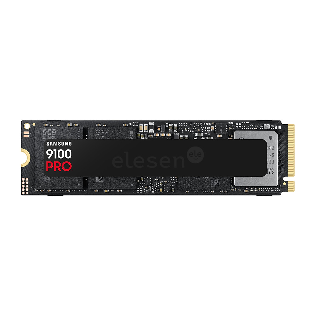 Samsung 9100 PRO, 2 TB, PCIe 5.0, M.2, juodas - SSD diskas