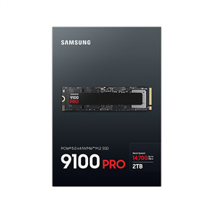 Samsung 9100 PRO, 2 TB, PCIe 5.0, M.2, juodas - SSD diskas