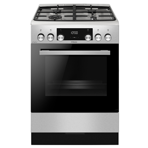 Hansa, 77 L, plotis 60 cm, nerūdijančio plieno - Viryklė FCMX69329