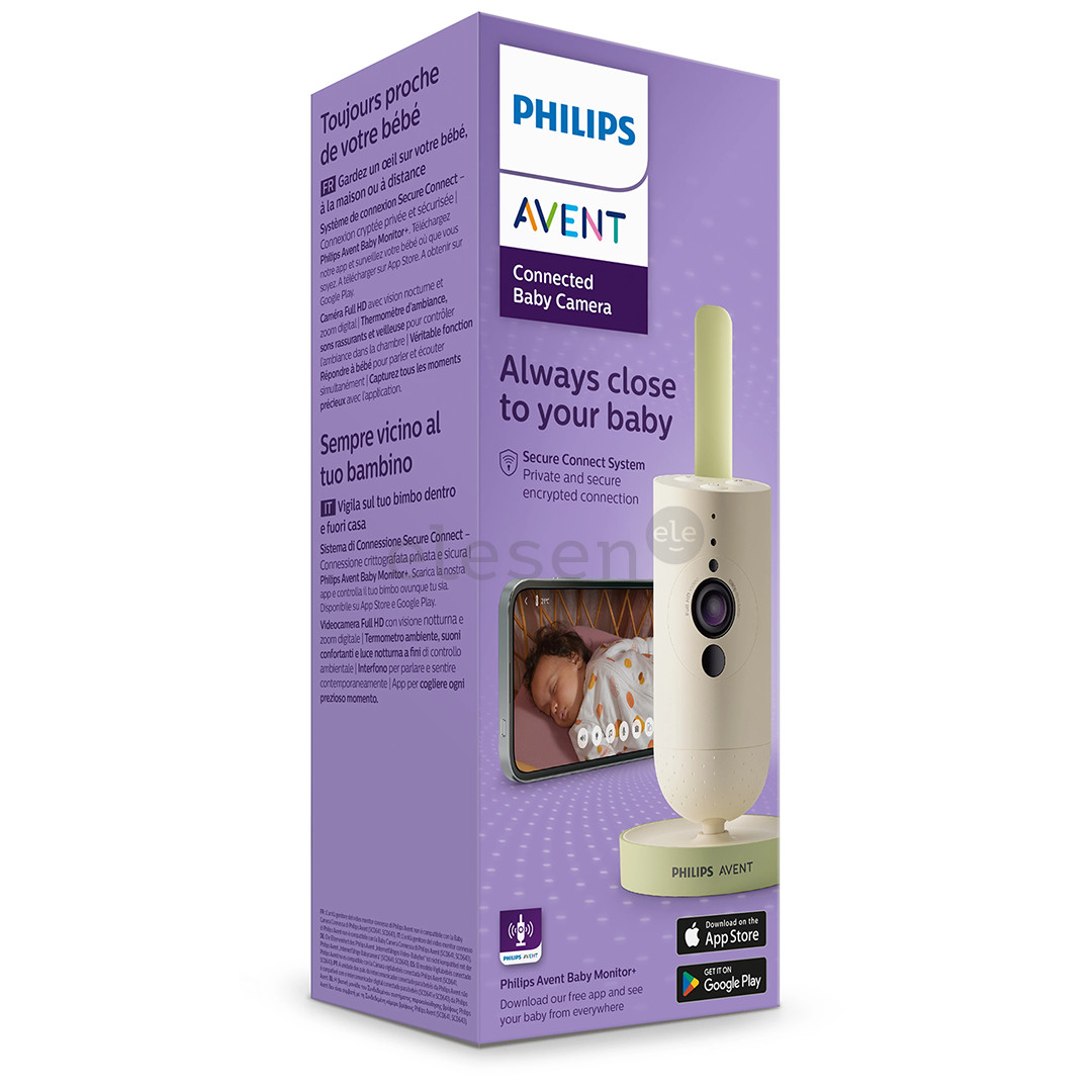 Philips Avent, balta - Mobili auklė
