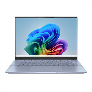Asus Vivobook S14 OLED, 14'', WUXGA, Ultra 5, 16 GB, 512 GB, Copilot+, ENG, mist blue - Notebook S5406SA-QD004W
