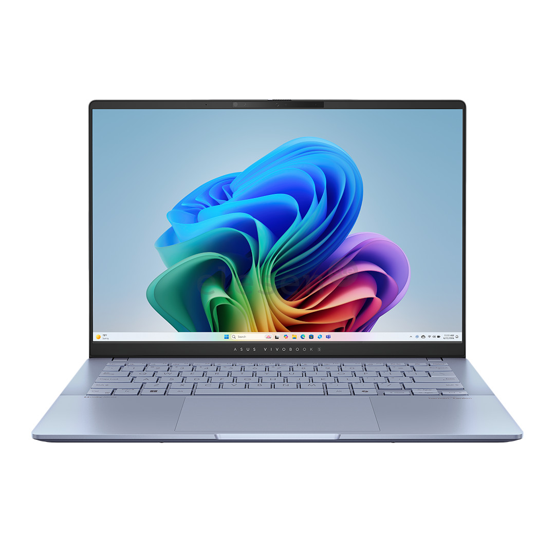 Asus Vivobook S14 OLED, 14'', WUXGA, Ultra 5, 16 GB, 512 GB, Copilot+, ENG, mist blue - Notebook