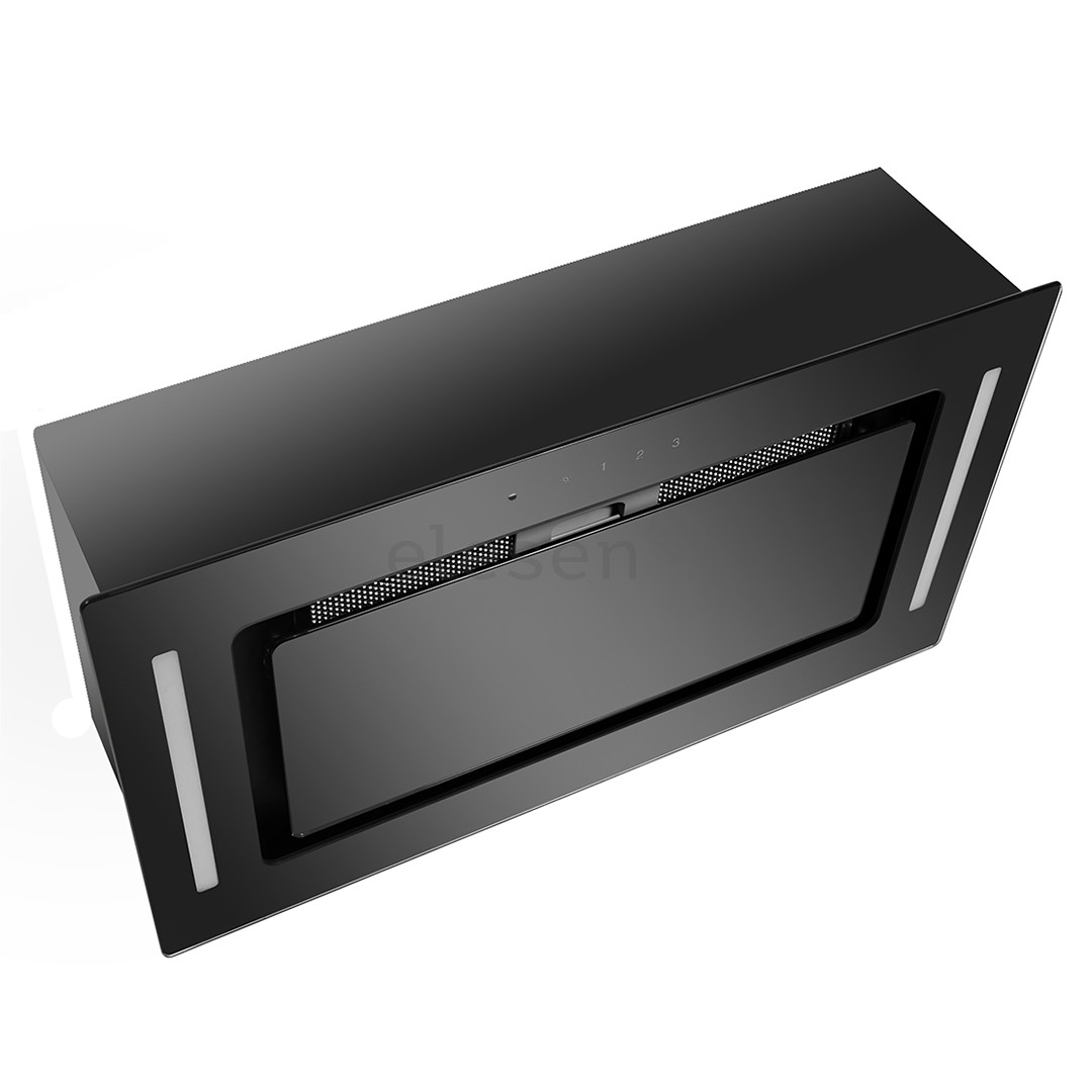 Eleyus 393 m³/val., juodas - Įmontuojamas gartraukis