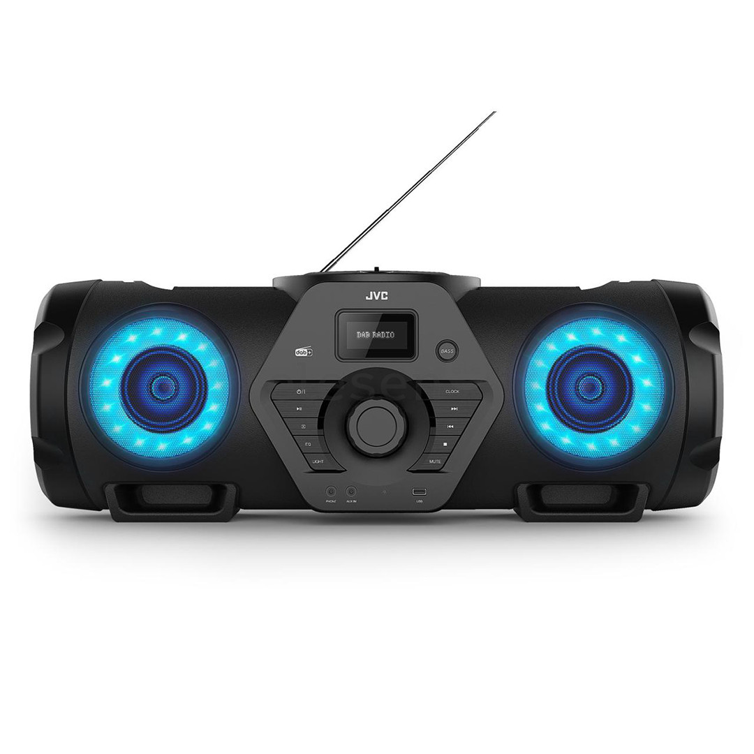 JVC BoomBlaster RV-NB300DAB, FM, DAB, Bluetooth, black - Boombox