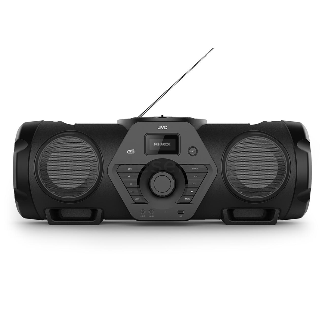 JVC BoomBlaster RV-NB300DAB, FM, DAB, Bluetooth, juoda - Magnetola