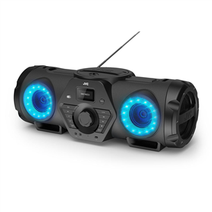 JVC BoomBlaster RV-NB300DAB, FM, DAB, Bluetooth, juoda - Magnetola