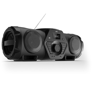 JVC BoomBlaster RV-NB300DAB, FM, DAB, Bluetooth, juoda - Magnetola