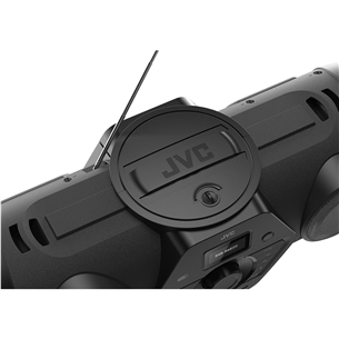 JVC BoomBlaster RV-NB300DAB, FM, DAB, Bluetooth, juoda - Magnetola