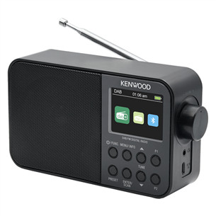 Kenwood Portable DAB+ Radio CR-M30DAB, juodas - Radijas