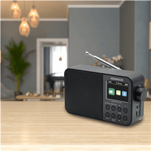 Kenwood Portable DAB+ Radio CR-M30DAB, juodas - Radijas