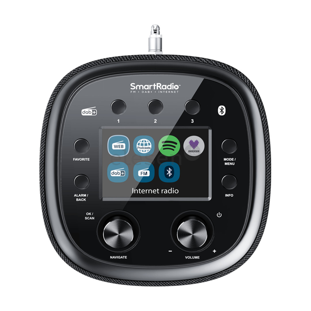 Kenwood Smart Hi-Fi System CR-ST500S, juodas - Interneto radijas