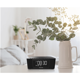 Kenwood Clock Radio CR-ST40DAB, juodas - Radijo žadintuvas