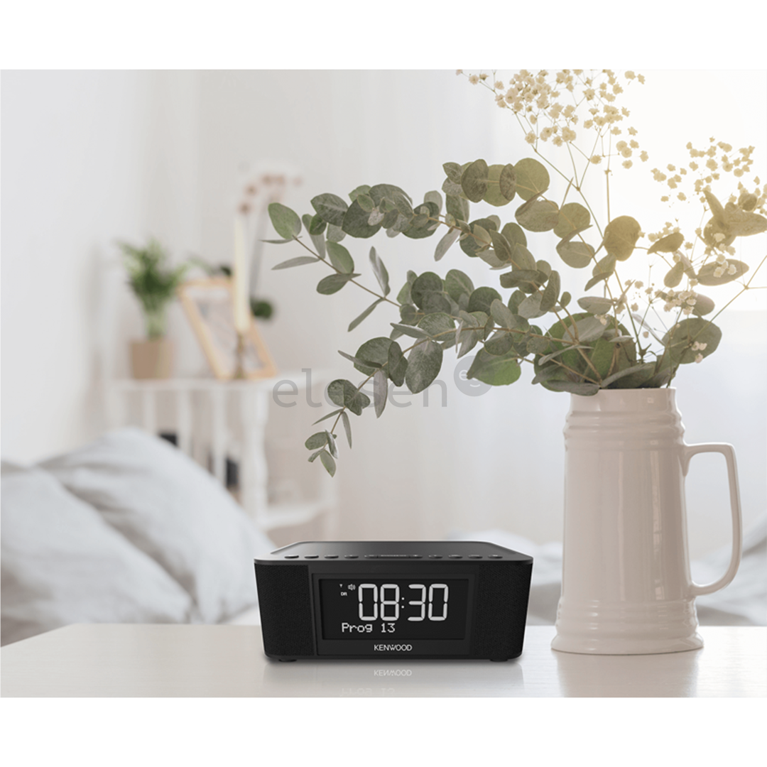 Kenwood Clock Radio CR-ST40DAB, juodas - Radijo žadintuvas