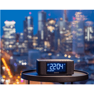 Kenwood Clock Radio CR-ST40DAB, juodas - Radijo žadintuvas