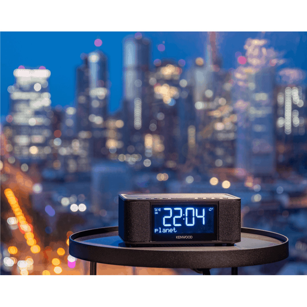 Kenwood Clock Radio CR-ST40DAB, black - Clock radio