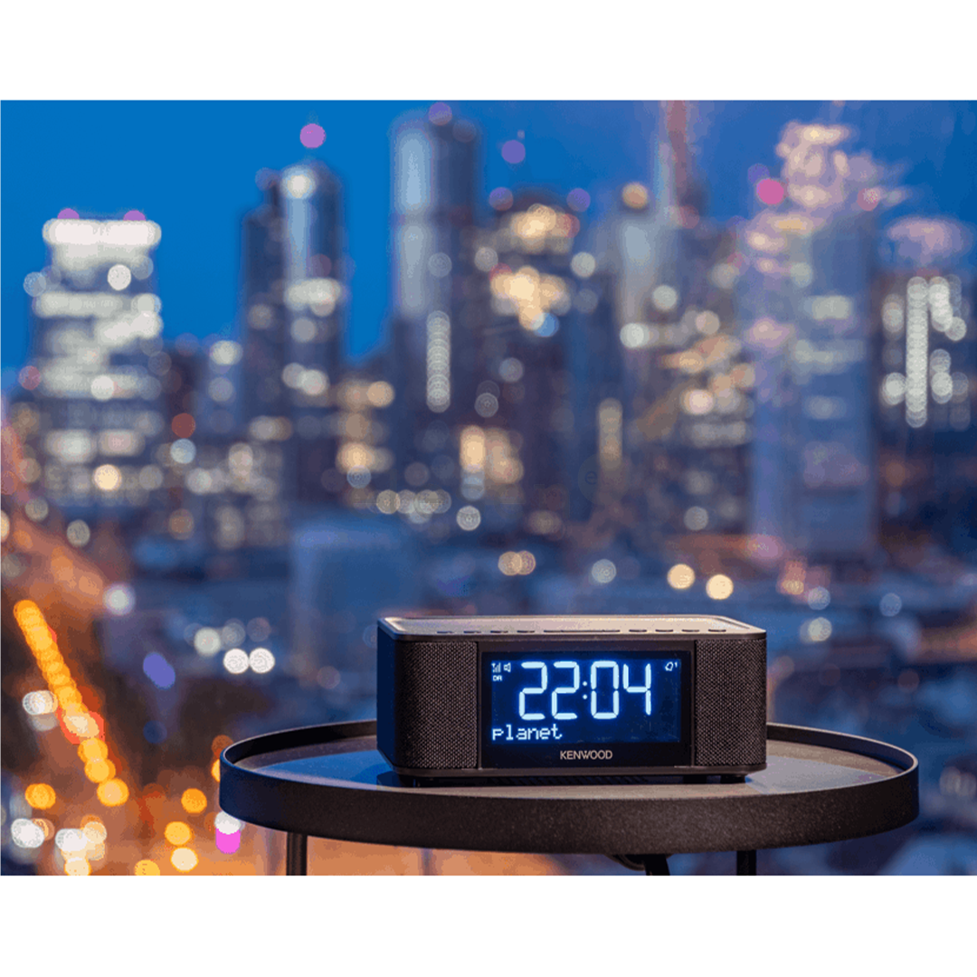 Kenwood Clock Radio CR-ST40DAB, juodas - Radijo žadintuvas