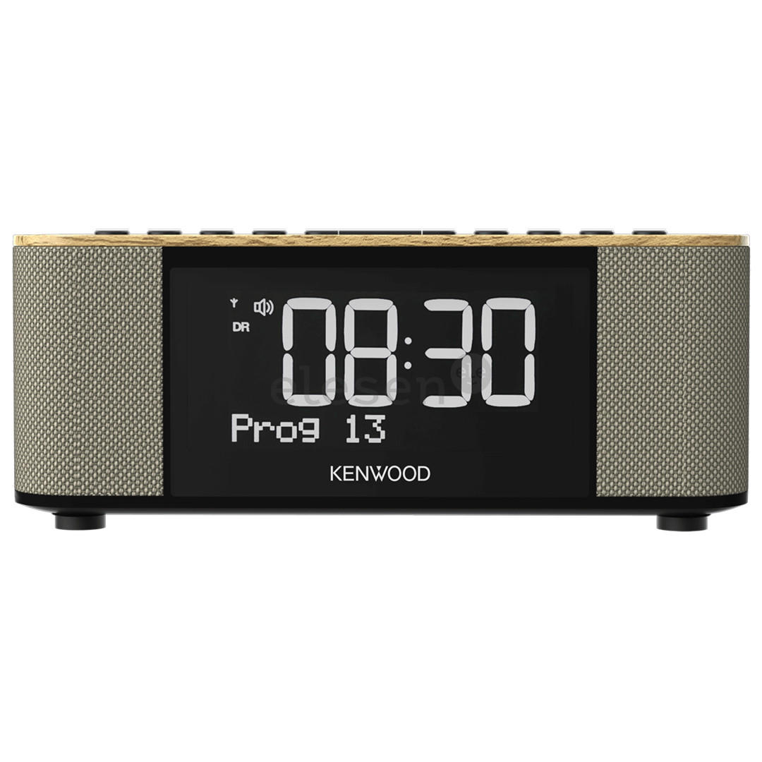 Kenwood Clock Radio CR-ST40DAB, light brown - Clock radio