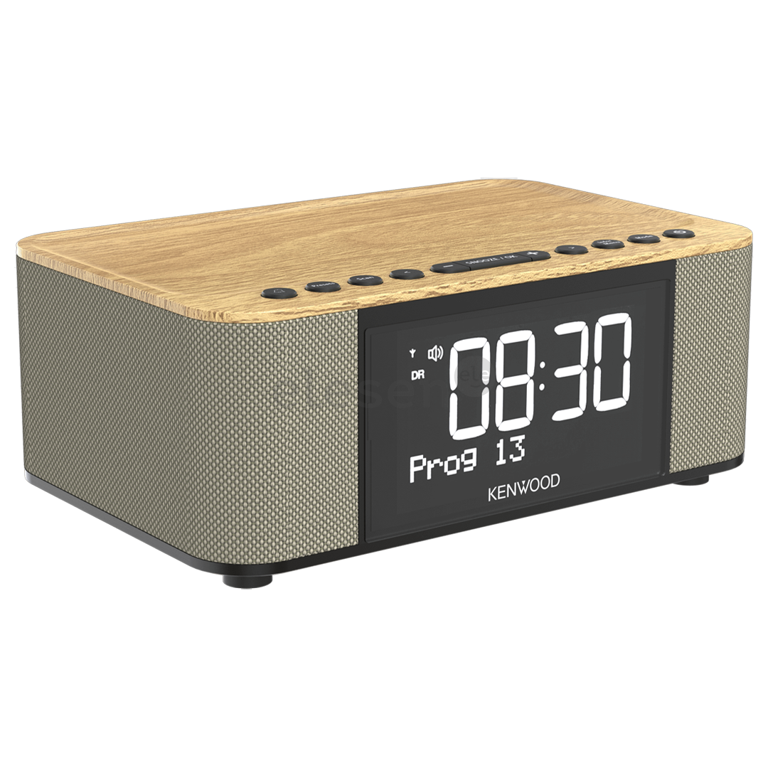 Kenwood Clock Radio CR-ST40DAB, šviesiai rudas - Radijo žadintuvas