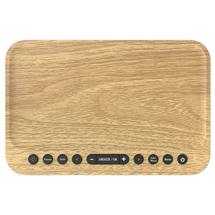 Kenwood Clock Radio CR-ST40DAB, šviesiai rudas - Radijo žadintuvas