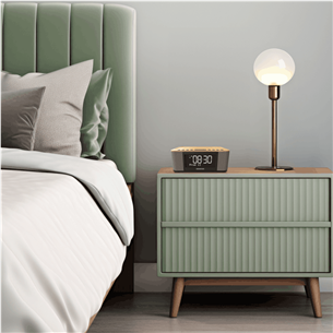Kenwood Clock Radio CR-ST40DAB, šviesiai rudas - Radijo žadintuvas