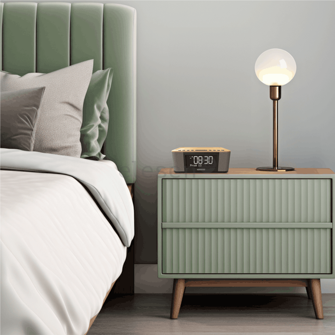 Kenwood Clock Radio CR-ST40DAB, šviesiai rudas - Radijo žadintuvas