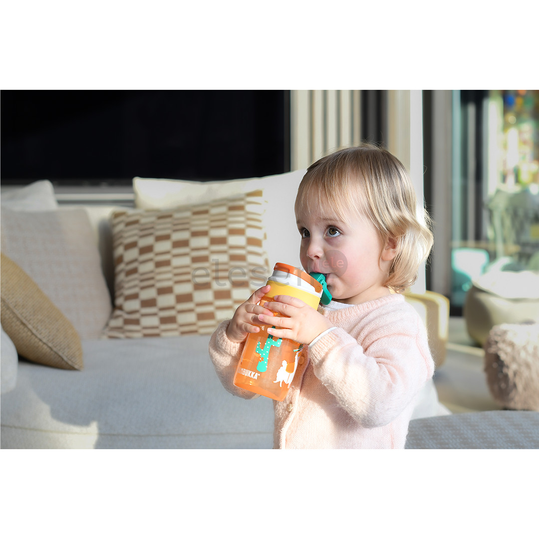 Kambukka Lagoon Safari Jungle, 400 ml, green - Kids bottle Item - 11-04051