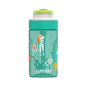 Kambukka Lagoon Disco Zoo 400 мл, сине-зеленый - Детская бутылка Товар - 11-04058 11-04058