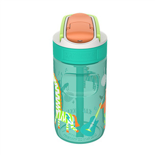 Kambukka Lagoon Disco Zoo, 400 ml, mėlyna - Vaikiška gertuvė