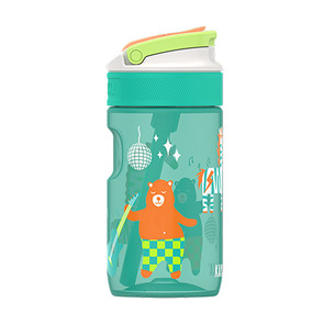 Kambukka Lagoon Disco Zoo, 400 ml, mėlyna - Vaikiška gertuvė