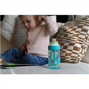 Kambukka Lagoon Disco Zoo, 400 ml, mėlyna - Vaikiška gertuvė