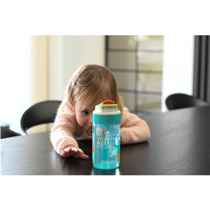 Kambukka Lagoon Disco Zoo, 400 ml, mėlyna - Vaikiška gertuvė