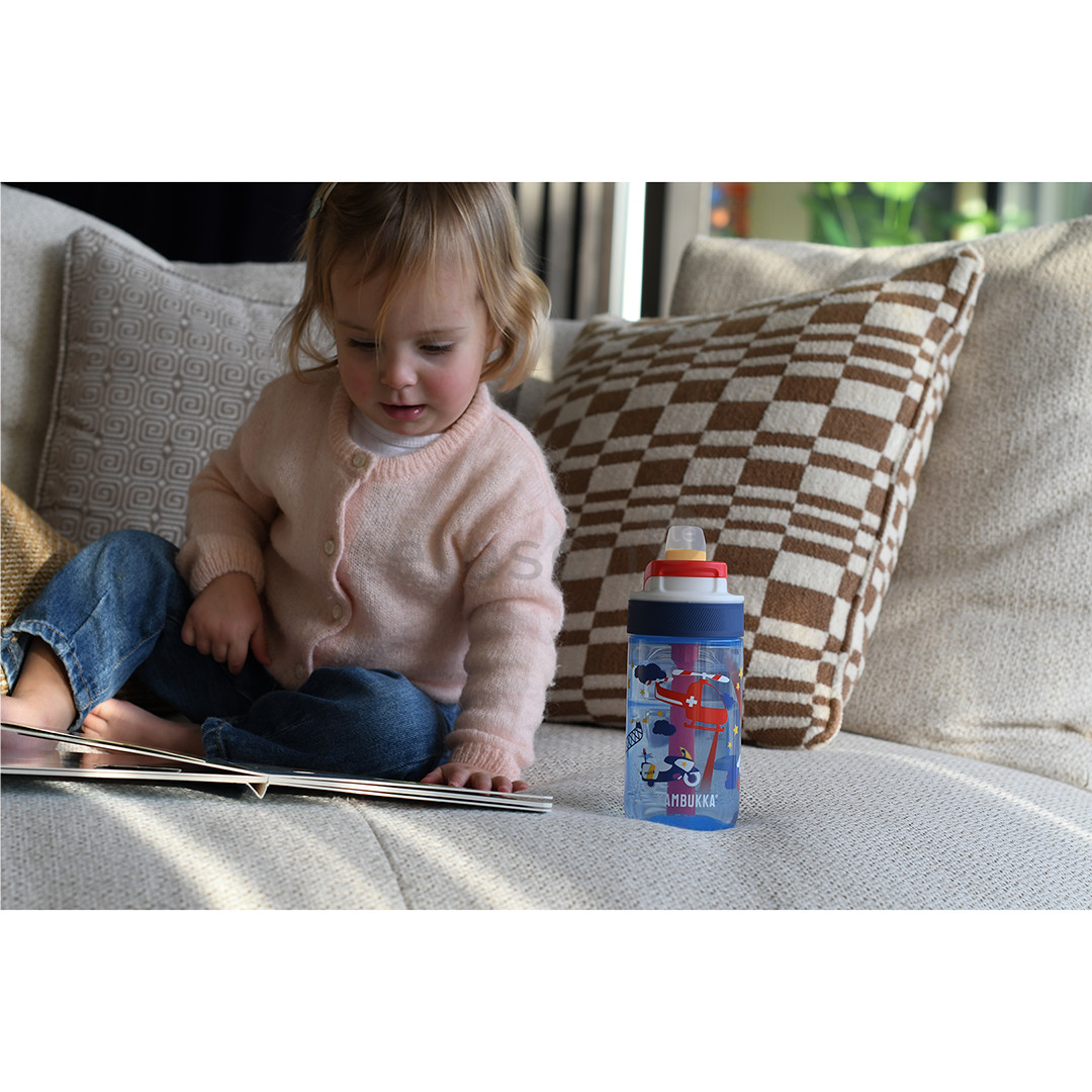 Kambukka Lagoon Police Patrol, 400 ml, mėlyna - Vaikiška gertuvė