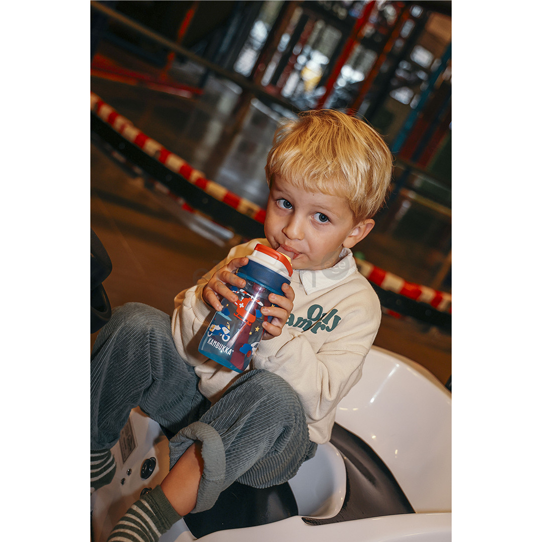 Kambukka Lagoon Police Patrol, 400 ml, mėlyna - Vaikiška gertuvė