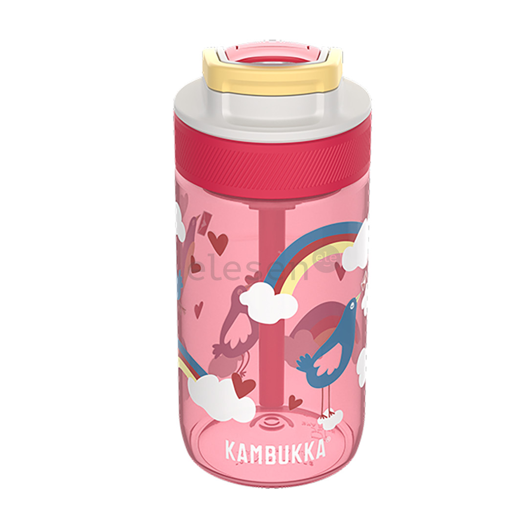 Kambukka Lagoon Love Birds, 400 ml, rožinė - Vaikiška gertuvė