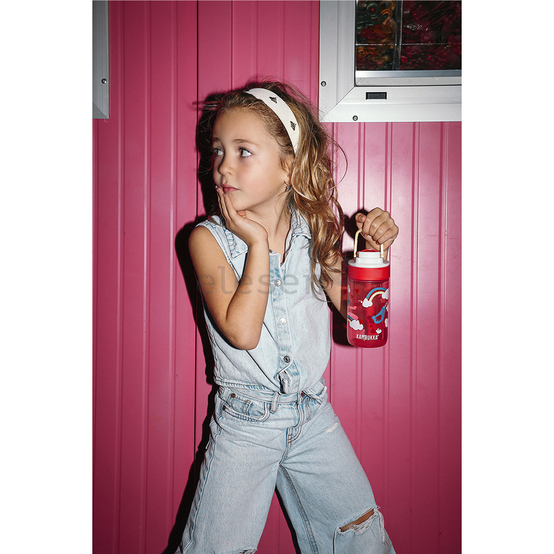 Kambukka Lagoon Love Birds, 400 ml, rožinė - Vaikiška gertuvė