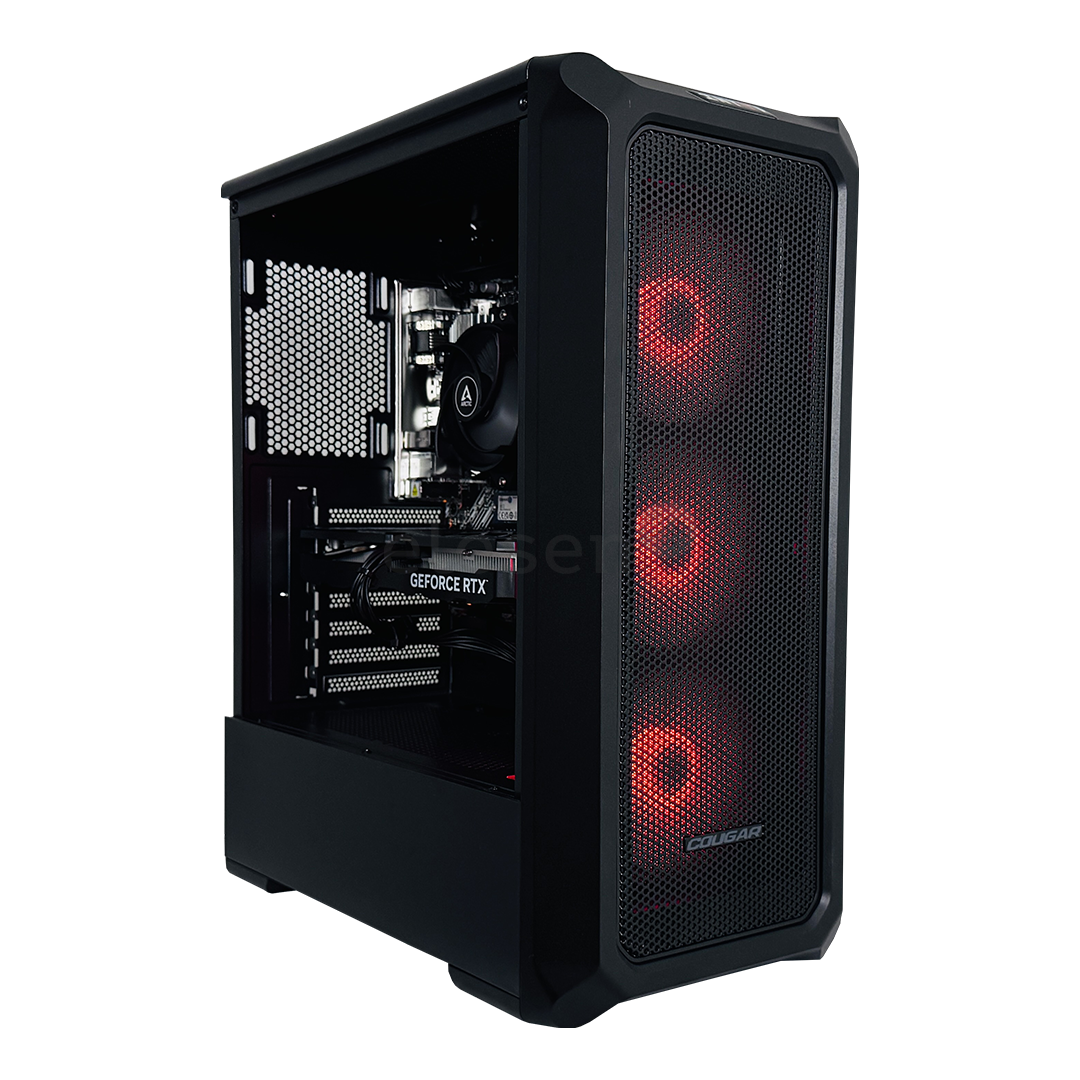 Intop Gaming R5, Ryzen 5, 16 GB, 1 TB, RTX 4060, black - Desktop PC