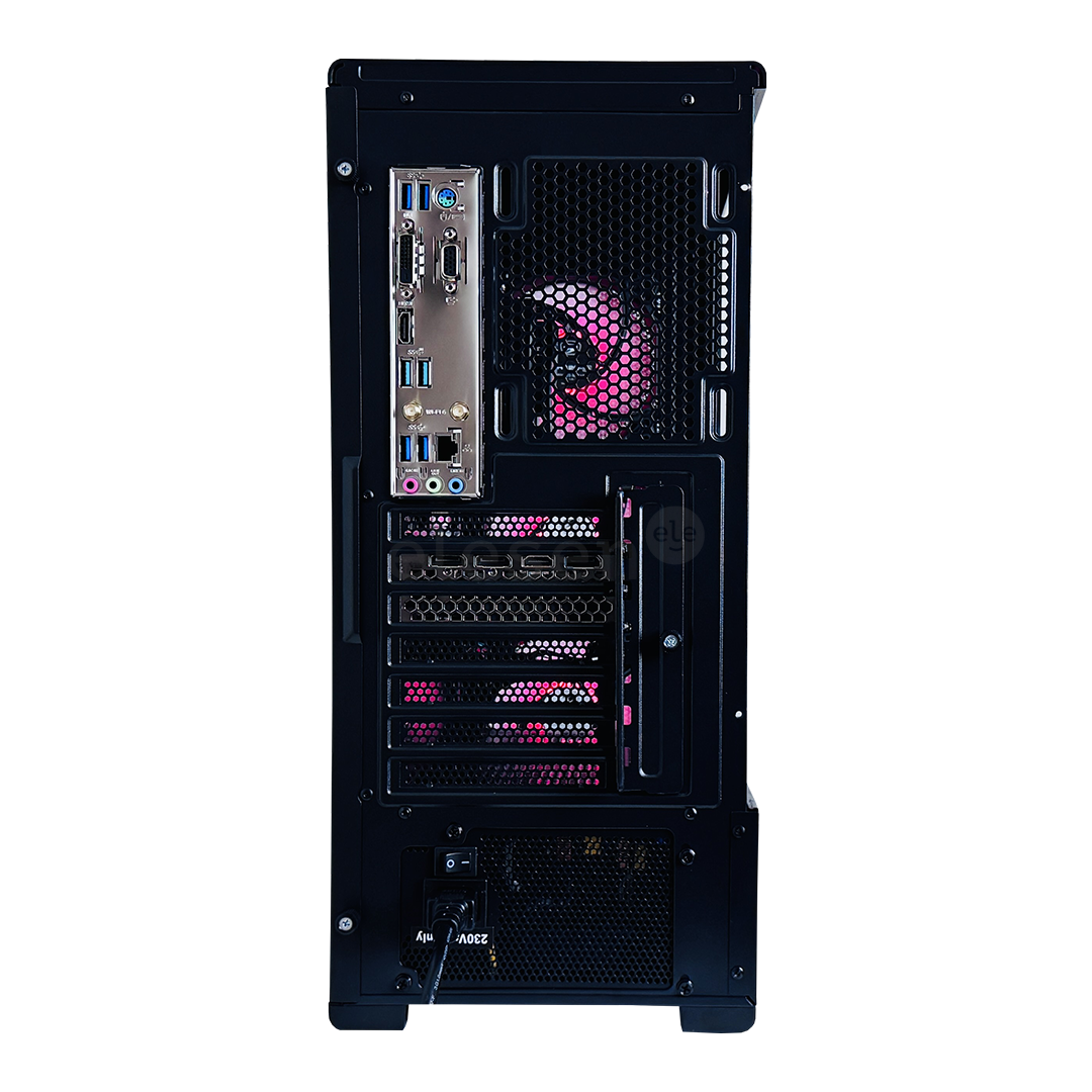 Intop Gaming R5, Ryzen 5, 16 GB, 1 TB, RTX 4060, black - Desktop PC