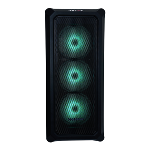 Intop Gaming R5, Ryzen 5, 16 GB, 500 GB, RTX 3050, black - Desktop PC ER004106