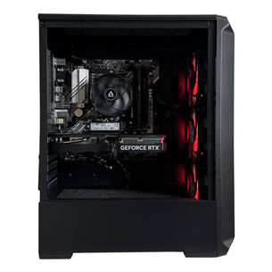 Intop Gaming R5, Ryzen 5, 16 GB, 500 GB, RTX 3050, black - Desktop PC