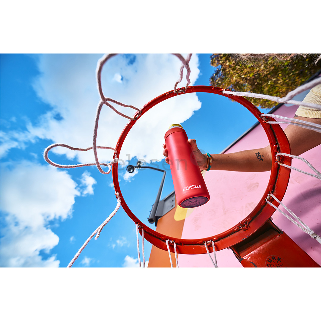 Kambukka Lagoon Insulated Fluo Fantasy, 600 мл, красный - Бутылка-термос для воды Товар - 11-04064