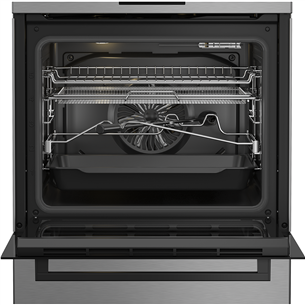 Beko, 72 L, plotis 60 cm, nerūdijančio plieno - Viryklė