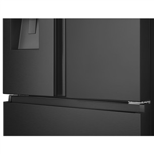 Hisense, NoFrost, 612 L, aukštis 179 cm, juodas - SBS Šaldytuvas