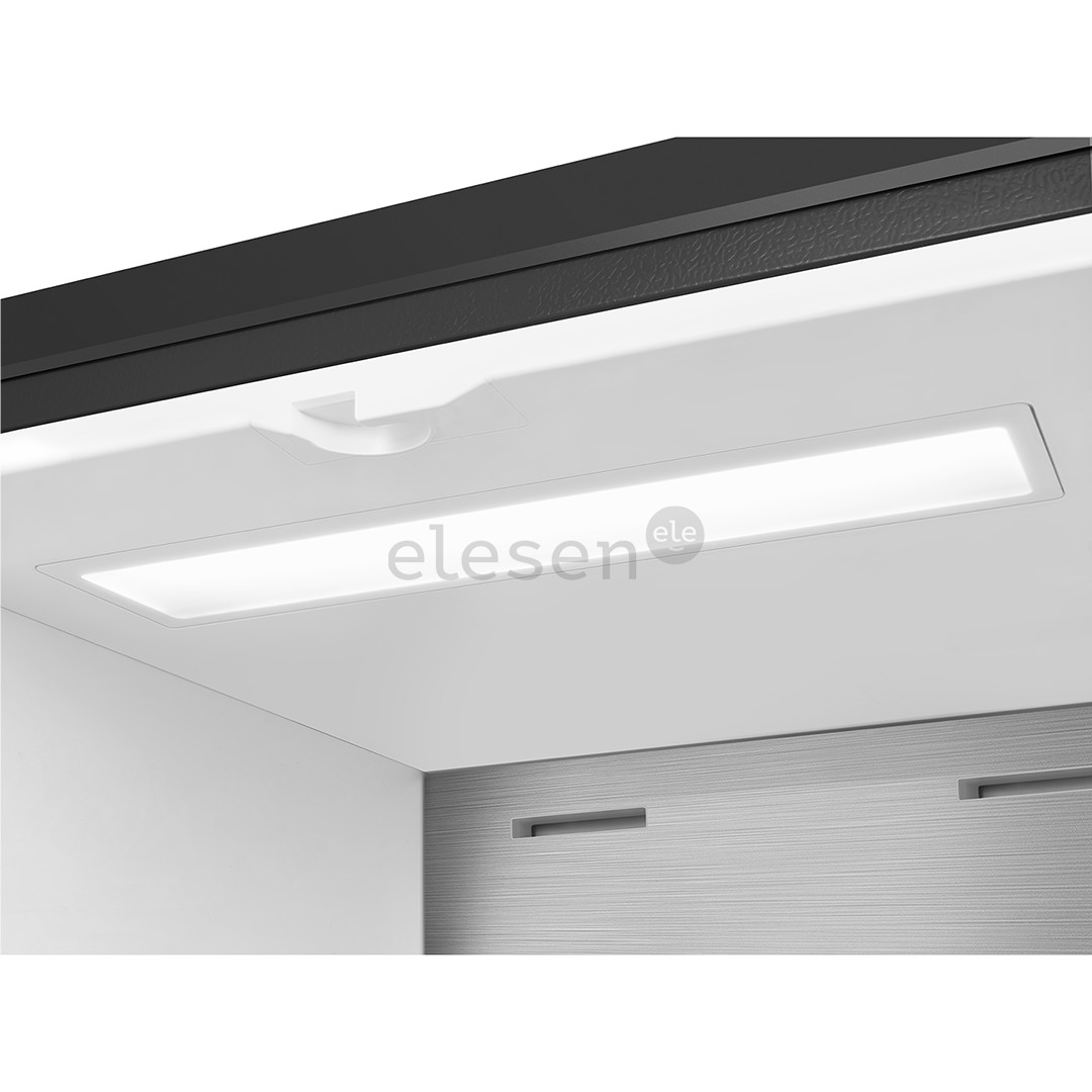 Hisense, NoFrost, 612 L, aukštis 179 cm, juodas - SBS Šaldytuvas