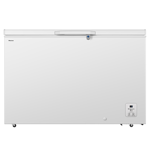 Hisense, 372 L, plotis 124,3 cm, baltas - Gilus šaldiklis FC484D4AWLYE