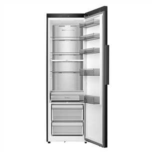 Hisense, 372 L, aukštis 186 cm, juodas - Šaldytuvas