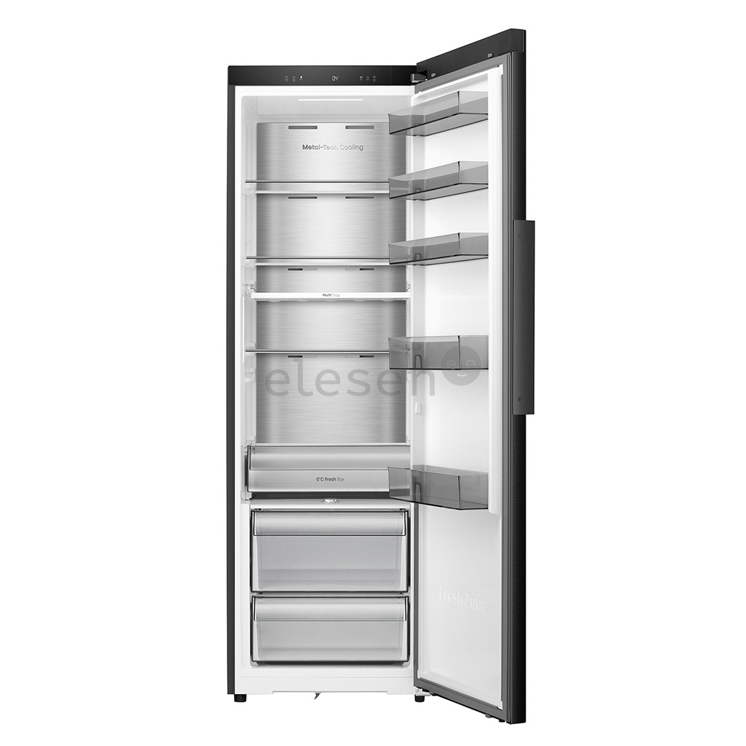 Hisense, 372 L, aukštis 186 cm, juodas - Šaldytuvas